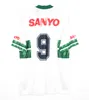 Retro Coritiba Futbol Formaları 1997 1998 Ev Beyaz Yeşil Futbol Gömlek Vintage Panara