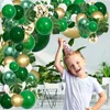 Altre forniture per feste di eventi 1Set x Jungle Balloon Arch Garland Kit verde Dinosauro Decorazioni per animali di compleanno 230818