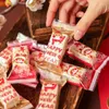 Geschenkverpackung 200pcs Nougat Zuckerverpackungstaschen DIY Handgemachte Süßigkeitenkekse Plastikpacktasche Backbedarf Festival Festival