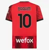 2023 2024 Ibrahimovic voetbal jerseys AC Milans 23 24 Koche vierde Giroud Tonali Theo R.Leao Romagnoli S.Castillejo SaelemaEkers Men Kids Kits Jerseys Shorts Socks Socks