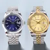 Projektantka zegarki Lady Datejust Automatyczny ruch mechaniczny Zegarek Męski Montre Montre de Luxe Champion Busines