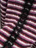 Maglioni da donna firmati Designer di lusso Maglieria di moda 2023 Autunno Stripe maglione lavorato a maglia Donna O-Collo Manica lunga Bottone dorato Pullover casual allentato H2PE
