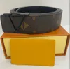 2023 AAA Belt Fashion Fashion Luxury xadrez velho listrado de couro listrado cinturões de fivela de fivela designer masculino e mulher de alta qualidade 3,8cmm