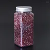 Storage Bottles Transparent Plastic Jar With Cover Cookie Snack Seal Kitchen Dried Food Bottle Travel Home Supplies