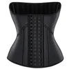 Midjemage Shaper Plus Size Hourglas i midjan Korsettbälte Slimming Midjetränare Latex korsett Underbust Modelling Strap Reducing Girdle 21 Steel Bone 230818