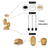 Ljuskronor handgjorda naturliga rotting ledde bambu lykta pendellampor rotting handvävda lampskärmar e27 glödlampa hängande ljus