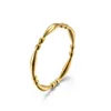 Обручальные кольца простое 2 -миллиметровое кольцо бамбукового пальца для женских аксессуаров гот 2023 Модный золотой цвет из нержавеющей стали кулаки