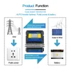 Banques ATS Interrupteur de transfert à double puissance ATS Contrôleur de charge solaire pour le système de vent solaire DC 12V 24V 48V AC 110V 220V ON / OFF GRID