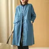 여성용 재킷 오픈 플랙킷 재킷 단색 트렌치 코트 세련된 플러스 크기 코트 여성 느슨한 색상 포켓 가을
