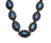 Colliers pendentif arrivée 2014 gros costume majeur Blue Eye déclaration collier ras du cou