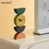 Zegary stołowe kreatywne zegar salny dekoracyjny górny wyświetlacz w akcesoriach szafki do winiarni