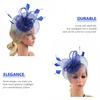 Bandanas Barrette Hat Women Wedding Gaze Fascinator