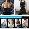 Kärnbuktränare vibration Abdominal muskelstimulator Toner Ems ABS Abdomen Trainer Slimming Belt Viktminskning Hem Fitness Drop 230820