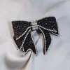 Clip per capelli Rhinestone Pearl Bow Girl Girl Cute Birthday Birthday Accessori presenti