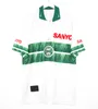 Maglie da calcio retrò Coritiba 1997 1998 Casa bianca Green Football Vintage Panara