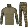 Men's Tracksuits Tactical Camouflage Military Uniform Clothes Suit Men US Army Combat Shirt Cargo Pants