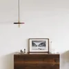 Hanger lampen walnoot houten lamp handgemaakte gegraveerde houten schaduw messing suspensie licht lekke retro fixture slaapkamer el bed naast