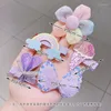 Acessórios para cabelo meninas clipes fofos crianças doces desenhos animados de cabelo decoração de bebês crianças fanks barrettes boneca