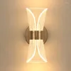 Стеновая лампа Творческая деко -акриловая 10W Светодиодная монтаж для спальни гостиной проход Полевы EL Project Indoor осветительные светильники