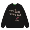 Herren Designer Hoodie T-Shirt Herbst/Winter Baumwolle Dick Langarm Sweatshirt Hip Hop Street Pullover Asiatische Größe S-3XL 0WGR