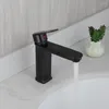 Bathroom Sink Faucets SINLAKU ORB Black Basin Faucet Brass Wash Mixer Tap Stream Spray Deck Mounted & Cold Water