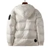 Coppie topstoney luminosa giacca riscaldata inverno da uomo spesso corta cappotto con cappuccio