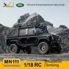 Diecast Model MN111 RC CAR D90 D110 Комплект Версия 1 18 4WD TOYS TOYS 180 Светодиодный светодиодный светодиод