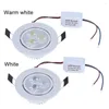 Wall Lamp 9W LED Downlight Ceiling Spot Light Recessed AC85-265V Driver For Home Illumination (White) Drop