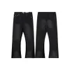 メンズジーンズデザイナージーンズパンツリッピング男性女性ストレートレッグブートカットファッションレトロストリートウェアルーズカジュアルメンズズボンm -2xl d0i5