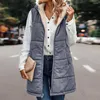 Vestes de vestes pour femmes sans manche Veste de doublure