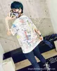 0cb6 T-shirts pour hommes t-shirts Printemps / été Saint Michael Co Branded Japanese Graffiti Comics Chemise à manches courtes