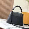 Kvällspåsar Luxury Tote Bag Högkvalitativ strutsmönster Läderhandväska Kvinna Fashion Shoulder Crossbody Women Purse 2023