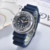 AA City Luxury Movement Drive Watch Sport Mens Watches Rubber Rand