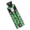 Neck Ties St Patrick s Day Fashion Women Man s Belt Bowtie Set Men Suspenders Polyester Y Back Braces Bow Tie Adjustable Elastic LW 230818