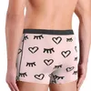 Underpants Novelty Boxer Cute Closed Eyelash Cartoon Shorts Panties Men Underwear Soft For Male Plus Size