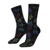 Men's Socks Retro Outlines Final Fantasy Game Unisex Harajuku Pattern Printed Funny Crew Sock Gift