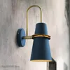 Wandlampe moderne Eisenlampen Nordische Spiegel leichte Leuchten Beleuchtungskörper für Schlafzimmer am Nachttätigkeit Loft Industrial Home Deco Leuchte Leuchte