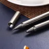 Paslanmaz İmza Kalemler 5.5in Çok Fonksiyonlu Yazma Kalem Hediye İş ve Ofis için Orta Nokta