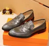 Destin Loafer Designer فستان أعلى جودة الأحذية الرجال الأسود Oxford Leather Leather Business Wedding Office Party Derby Derby Shoe Paris Laiders