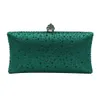 Bags Green Evening Clutch Purse Box Bag with Chain Handbags Female Night Clutch High Quality Party Shoulder Crossbody Bags Sac A Dos