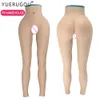 Forma al seno Yuerugou silicone Vagina realistica Mernici Shemale Crossdresser Pussy Pants Transgender Artificiale Underwear Fucile Falni Fallo Finista Hip 230818