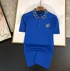 ホットセール2023 NEW MENSFF POLO SHART短袖TシャツルースサマーソリッドハーフスリーブTシャツカジュアルメンズトップアジアサイズM-3XL