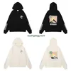 USY8メンズパーカースウェットシャツRhude Micro Standard Racing Formula Printed Men and Women for Men and High Street Hoodieジャケット