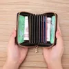 Card Holders Bag Large Capacity Multiple Positions Drivers ID Jacket Male And Female Anti Demagnetization Zero Wallet