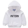 Herfst Kids Kleding Nieuwe hoodies Kinderlijtage Solid Color Hooded Sweater voor jongens en meisjes lange mouw hoodie top jas