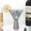 Occhiali da vino leggero di lusso diamanti fata decorazione domestica cocktail in vetro in vetro rosso all'ingrosso