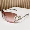 Y2k Spicy Girl Style Purple Pink Cobra Integrated Sungraves Sunglasses Design Design Shine Show Face Sun Glasses