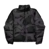 North Face Vester Puffer Mens Kurtki z kapturem list zamek błyskawiczny Jacquard Tracksuit staw luksusowy designerka płaszcza kamizelka kurtka damska zima męska zniszczona wiatraka