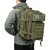 Mochila Pacote de Mochila 50L Exército Militar Backpack Travel Men's Viagem de grande capacidade Rucksacks Men.