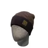 Knitted Designer Beanie Temperament Versatile Warm Design Christmas Gift High-quality Hat Cap